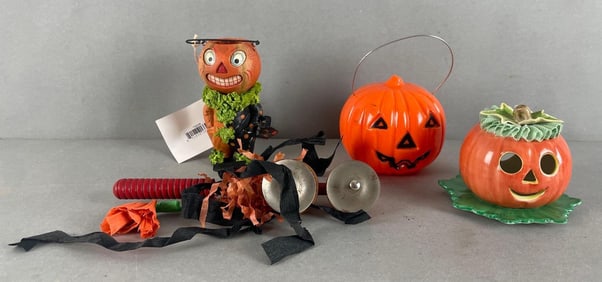 Group of Halloween Decorations
