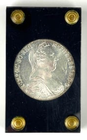 1780 Austria Maria Theresa Thaler Silver Coin