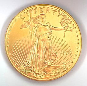2009 $50 US Gold Eagle 1oz .999 Fine Gold Coin