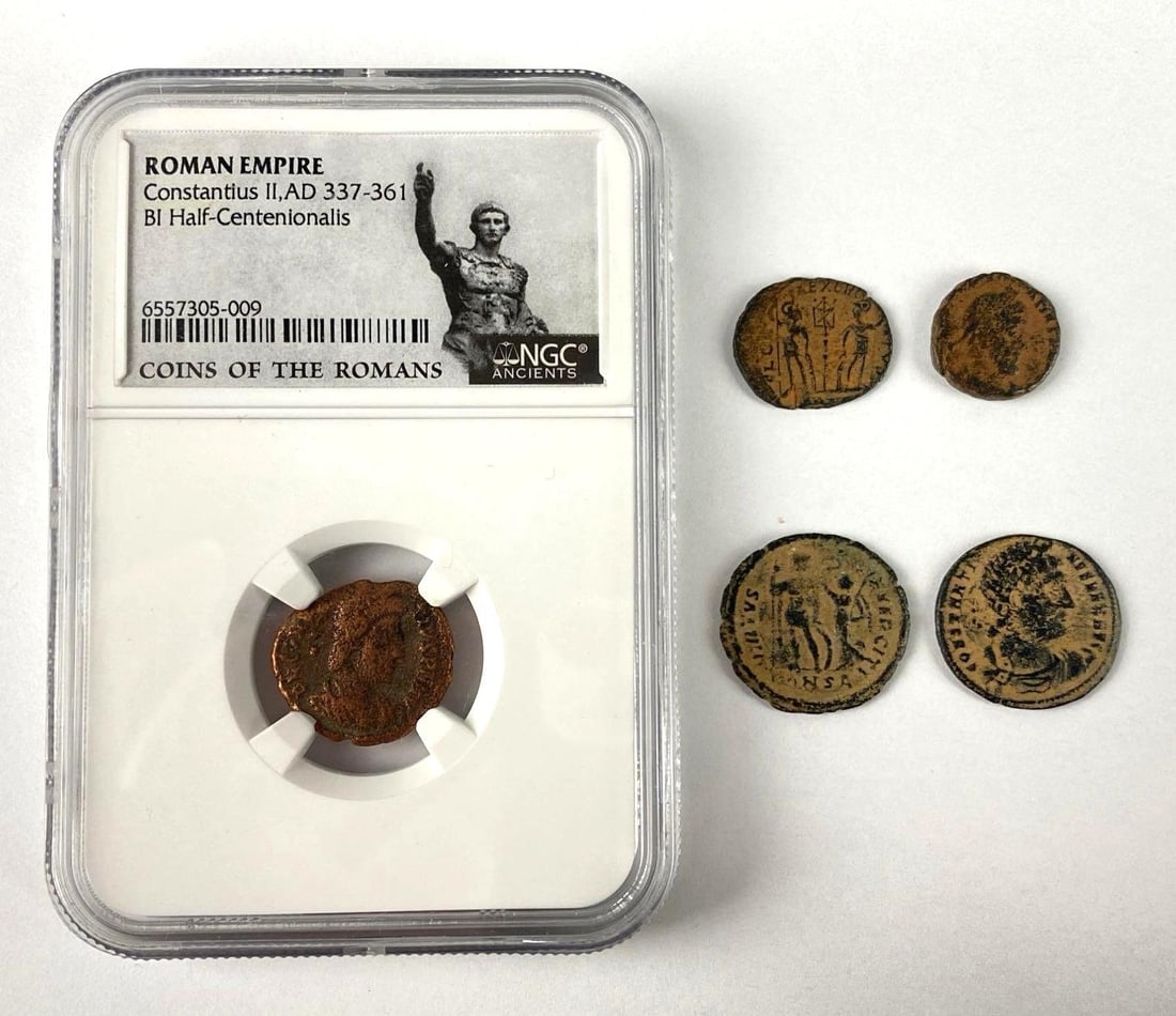 AD 337-361 NGC Constantine II Ancient Roman Coin and More (1 of 2)