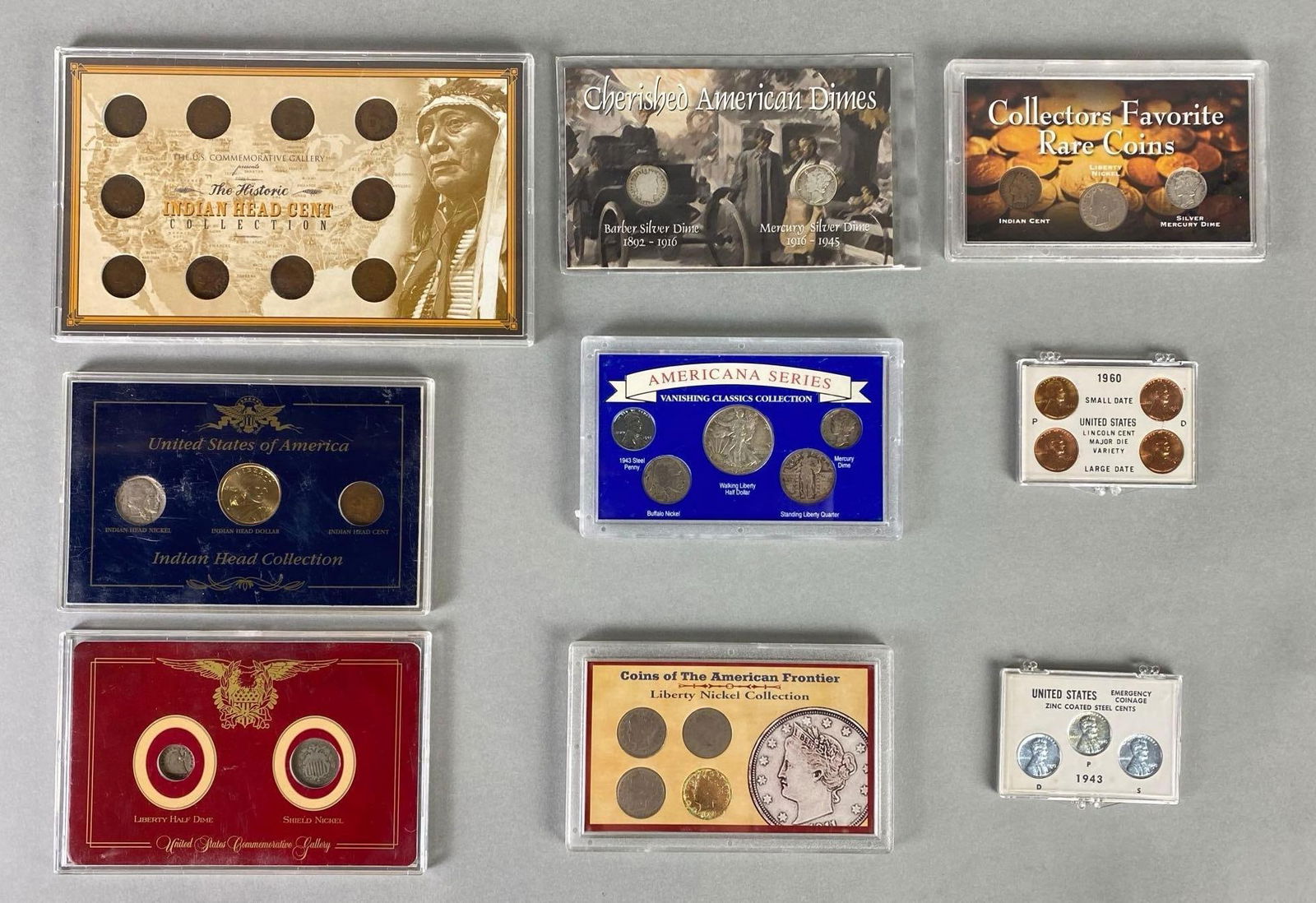 Group of 9 US Coin Sets (1 of 2)