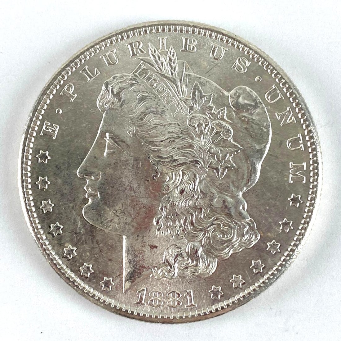 1881-S US Morgan Silver Dollar (1 of 2)