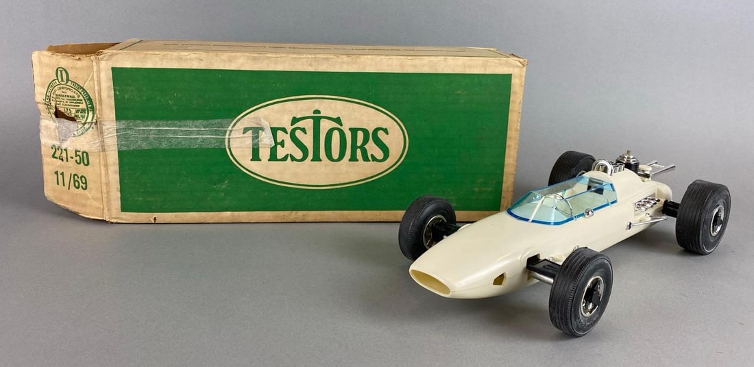 NOS 1970 Testors Sprite Special Gas Powered Tether  Car with Original Box (1 of 9)