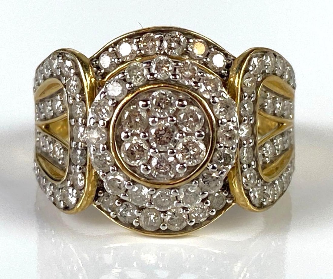 10K Gold Diamond Ring (1 of 6)