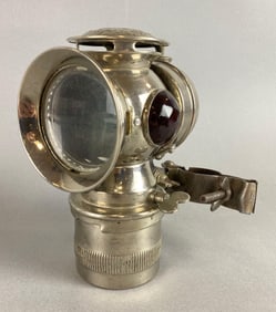 Antique C.M. Hall Lamp Co. Model S Solar Bicycle Lamp