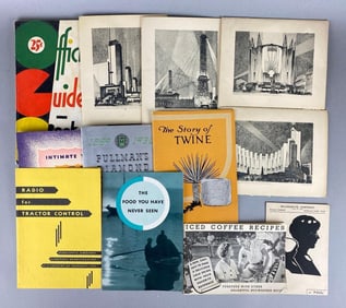 Group of 1933/34 Chicago Worlds Fair Ephemera