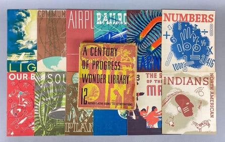 1933/34 Chicago Worlds Fair A Century of Progress Wonder Library