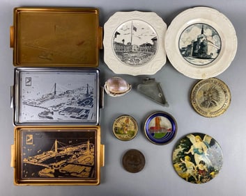 Group of 1933/34 Chicago Worlds Fair A Century Progress Souvenirs