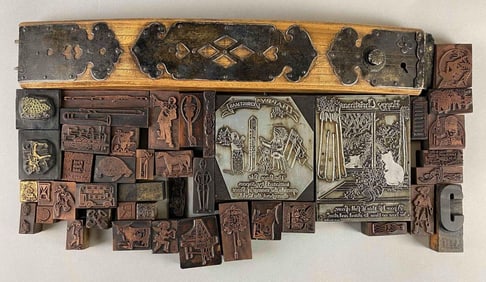 Group of Printing Blocks