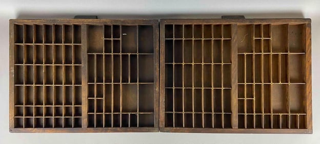 Group of 2 Printers Types Cabinet Drawers