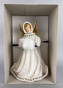 Koestel German Wax Angel Christmas Tree Topper