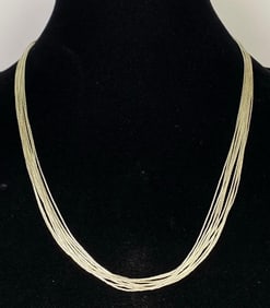 Sterling Silver Layered Necklace