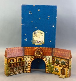 German Kindertraum Limited Edition House With Archway Wood Building