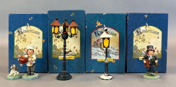 Group of German Kindertraum Limited Edition Figurines