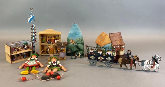 Group of Assorted German Figurines
