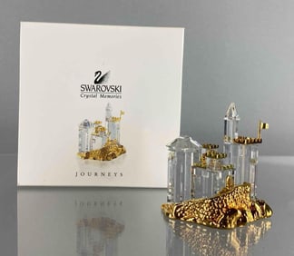 Swarovski Crystal Memories Journeys Castle Figurine with Box
