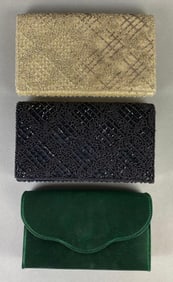 Group of 3 Clutch Purses
