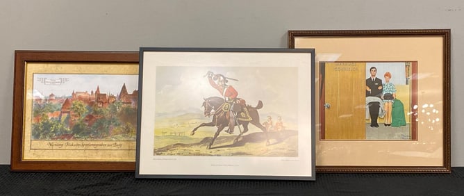 Group of 3 Assorted Prints