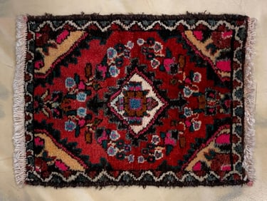 Small Vintage Persian Mat/Rug