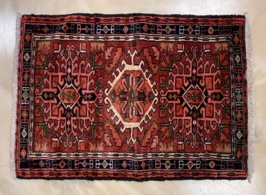 Small Vintage Persian Rug