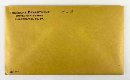 1963 US Mint Coin Proof Set