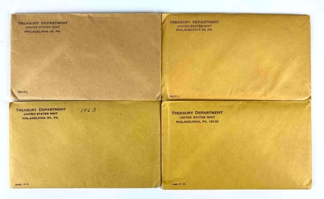 Group of 4 US Mint Coin Proof Sets