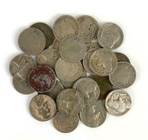 Group of 26 Assorted US Nickels