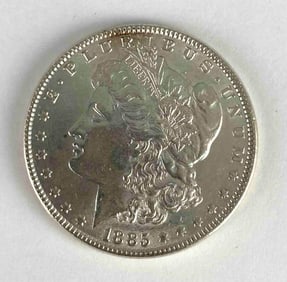 1885 US Morgan Silver Dollar