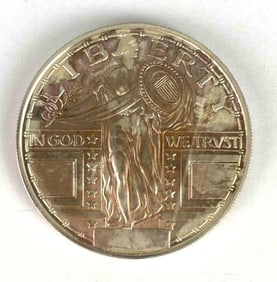 Standing Liberty 2 oz .999 Fine Silver Round