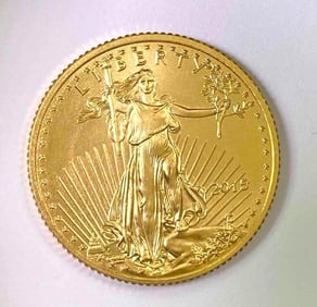 2015 US Mint $10 1/4 oz American Gold Eagle
