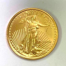 2000 US Mint $5 1/10 oz American Gold Eagle