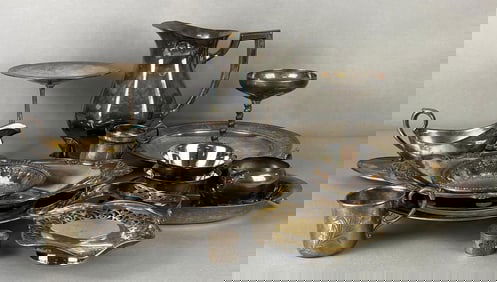 Group of Silverplate Items