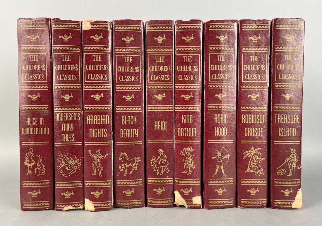 Group of 1920s Childrens Classics Hardcover Illustrated Books (1 of 3)