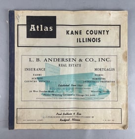 1962 Paul Baldwin and Son Kane County IL Atlas