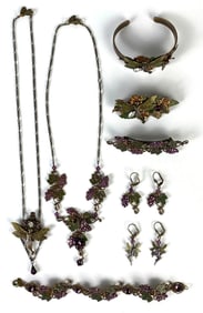Group of Byrd Design Fairy Motif Costume Jewelry and More