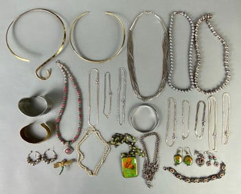 Group of Costume Jewelry and More