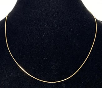 14K Gold Chain Necklace