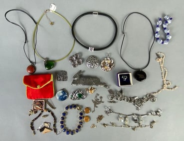 Group of Costume Jewelry and More