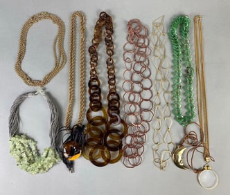Group of Costume Jewelry Necklaces