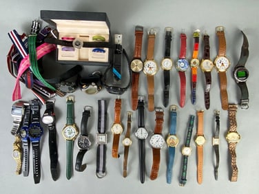 Group of Wristwatches and Parts