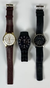 Group of 3 Skagen Wristwatches