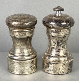 Set of Fisher Sterling Silver Salt and Pepper Shakers