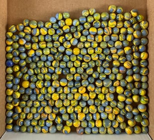 Group of 310+ Peltier Glass Co. Ottawa IL Marbles