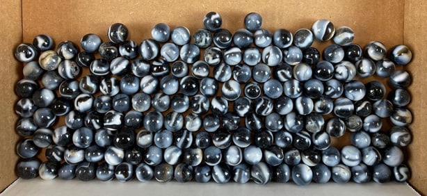 Group of 160+ Peltier Glass Co. Ottawa IL Marbles