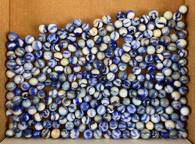 Group of 260+ Peltier Glass Co. Ottawa IL Marbles