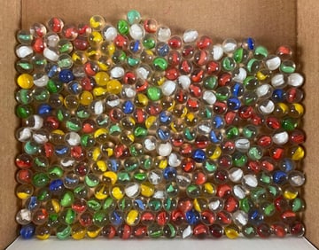 Group of 260+ Peltier Glass Co. Ottawa IL Marbles