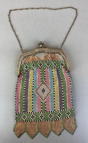 Antique Whiting and Davis Mesh Purse