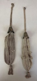 Group of 2 Antique Mesh Bell Purses