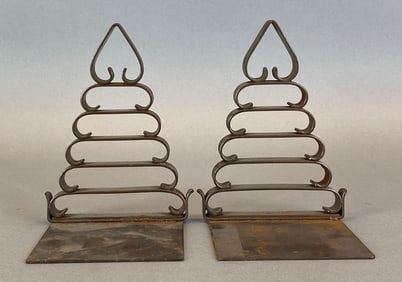 Pair of Copper Arts and Crafts Bookends