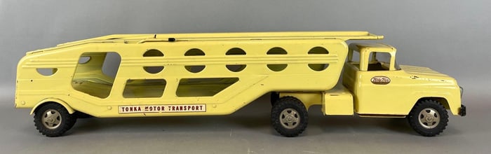 Vintage Tonka Pressed Steel Car Transport